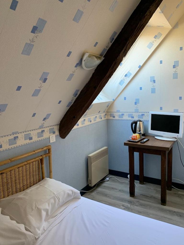 Hotel Le Grillon Pontorson Esterno foto